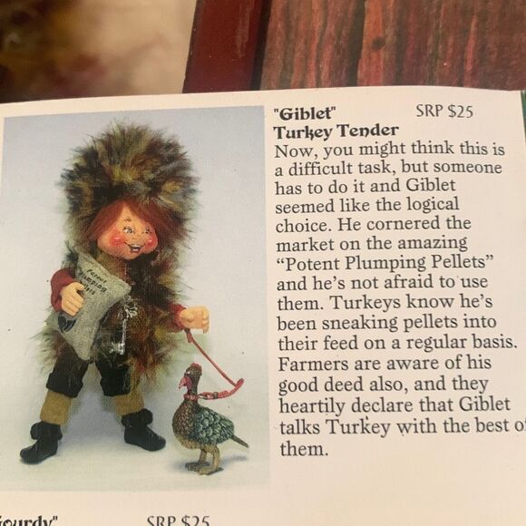 Annalee Vintage Thanksgiving Giblet - Picture 3 of 5